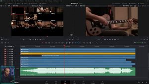 Как редактировать многокамерный музыкальный клип в DaVinci Resolve — простой рабочий процесс!