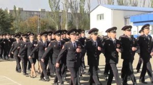 Вручение курсантам Донецкого филиала Волгоградской академии МВД России первых офицерских погон
