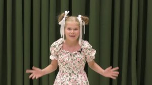 Алина Ларина, 12 лет, Е.Пальванова «Вундеркиндер сюрприз».