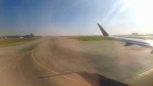 Взлёт с потрясающим видом