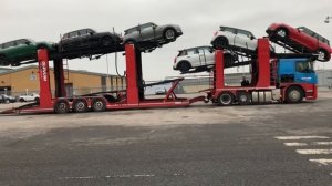 Грузим правильно автовоз. Полная загрузка.