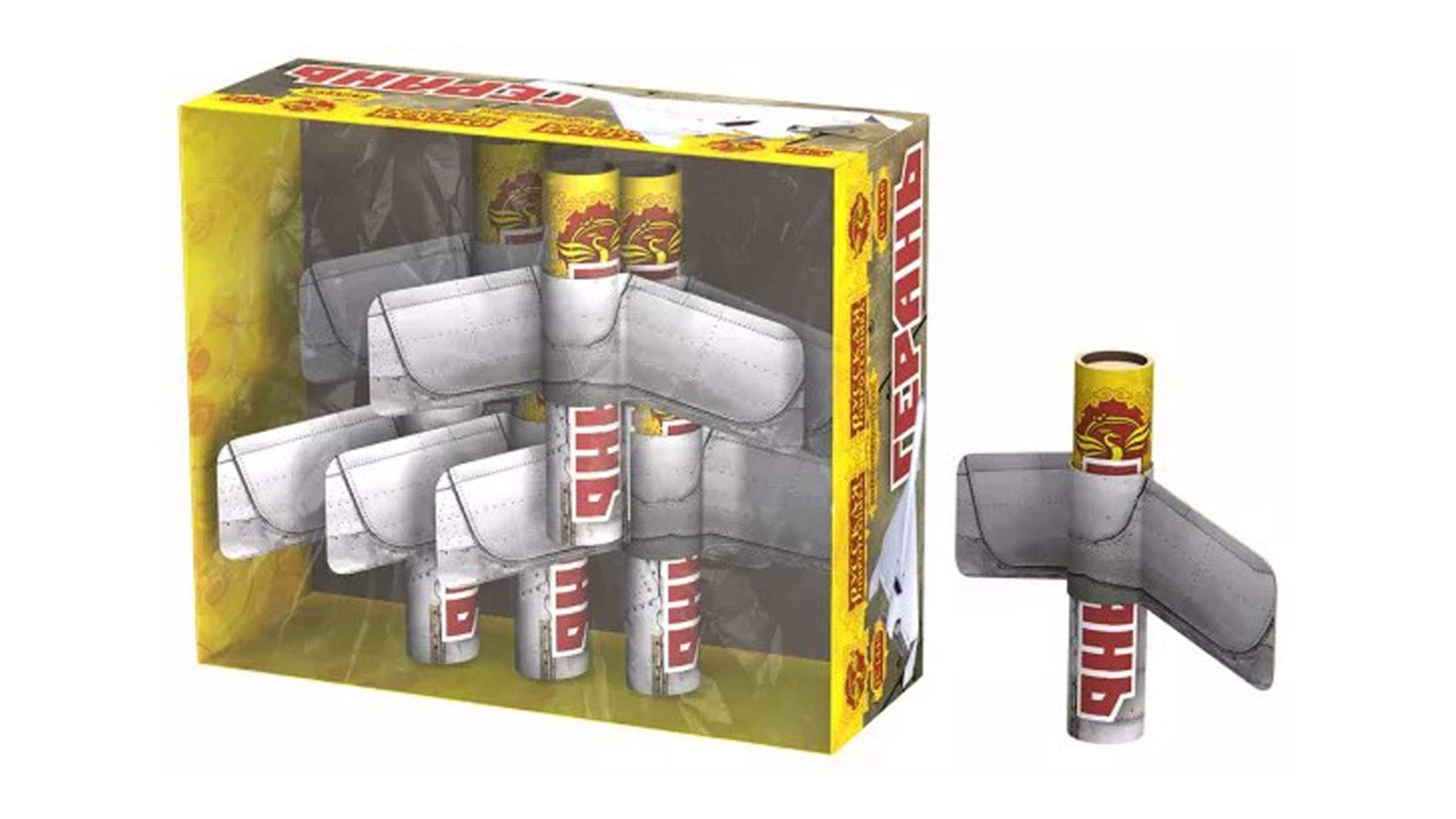 РС1445 Летающий фейерверк "Герань", "Русская Пиротехника"