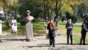 166летие со дня рождения Коста Левановича Хетагурова. Пятигорск Памятник Хетагурову 15.10.2025