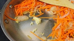 Салат из кабачков и моркови