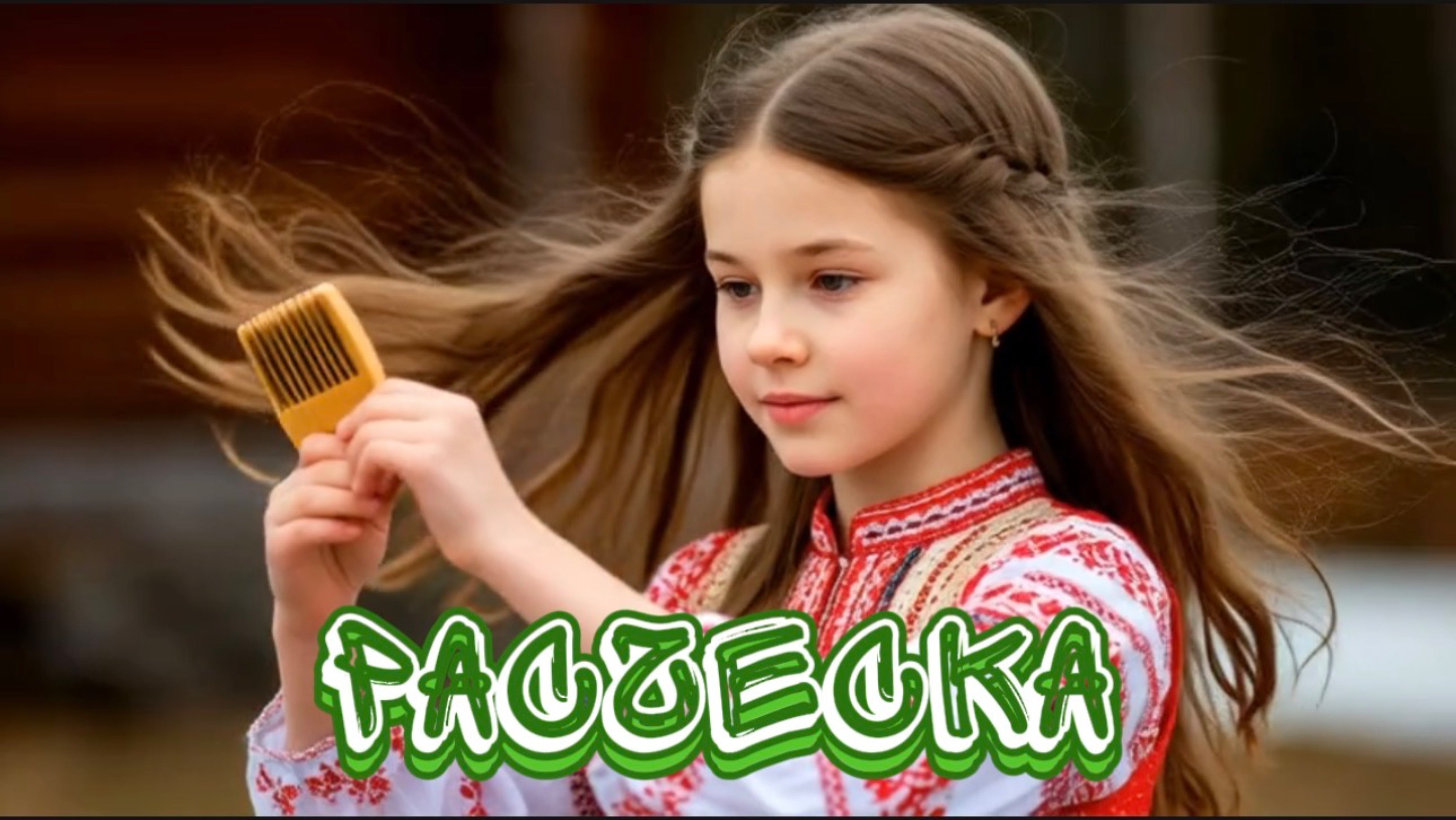 Расческа. Детская песня про волосы и как больно их расчесать