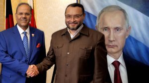 Абдул-Вахед Ниязов - Торжественный прием в честь дня рождения Владимира Путина в посольстве Бахрейна