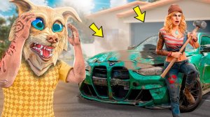 БЕЗУМНАЯ ДЕВУШКА РАЗБИЛА МОЮ БМВ В ГТА 5 ! -  ПЫТАЮСЬ ВЕРНУТЬ СВОЮ МАШИНУ В GTA 5