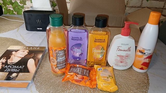 Распаковка 2-х заказов Орифлейм по 13 и 14 каталогам смотреть онлайн