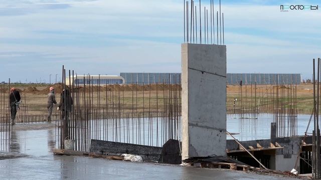 Просторы Крыма. Ход строительства - 2 половина октября 2025. ПАРКИНГ