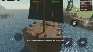 Roblox, игра про пиратов я стал капитаном!!!!! 👍😃😃😃