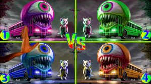 😱🚌 МОНСТР ИЗ ШКОЛЬНОГО АВТОБУСА 🎶 Coffin Dance Song