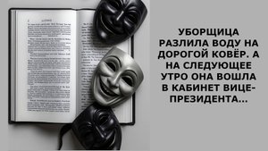 Истории из жизни. УБОРЩИЦА РАЗЛИЛА ВОДУ НА ДОРОГОЙ КОВЁР Жизненные истории