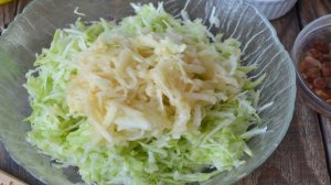 Оладьи из кабачков и яблок