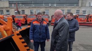 Начались проверки готовности снегоуборочной техники в Нижнем Новгороде