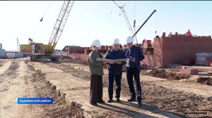 «Вести» побывали на месте стройки новой школы в Бураевском районе Башкортостана
