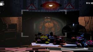 Прохождение фнаф 2 5-7 ночь (конец)