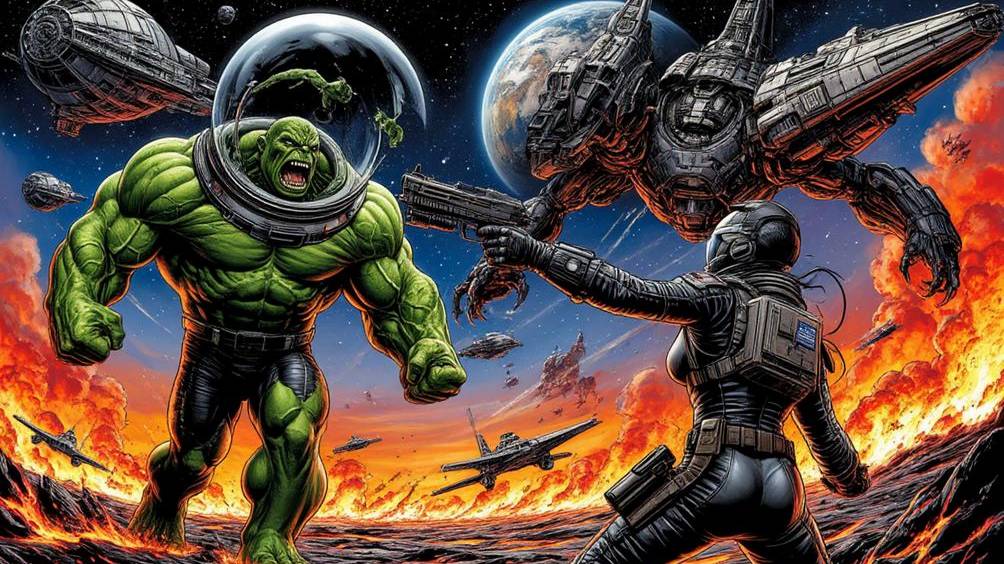 Альбом Мавис-симбиот против Халка на Венере 2 (329)