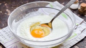 Оладьи из рисовой муки на кефире