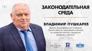 «Законодательная среда» (12+). Владимир Пушкарёв (16.10.25)