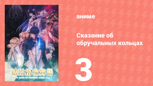 Сказание об обручальных кольцах 3 серия (аниме-сериал, 2024)