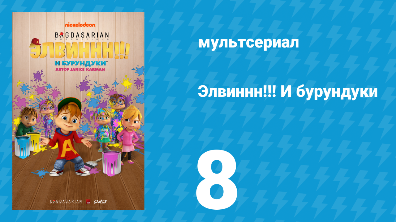 Элвиннн!!! И бурундуки 1 сезон 8 серия (мультсериал, 2015)