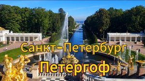 Санкт-Петербург. 12 серия. Едем в Петергоф. Сентябрь 2025 г.