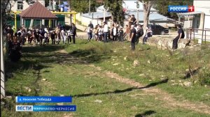 В ауле Нижняя Теберда прошел конный пробег "Кубок Сынты"