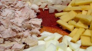 Куриная грудка с фасолью