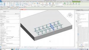 Autodesk Revit: Плоский каркас в составе пространственного
