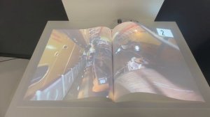 Книга проектор. Музей ВДВ.