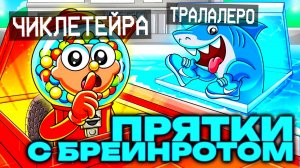 Я ПОИГРАЛ В ПРЯТКИ С БРЕЙНРОТ ЖИВОТНЫМИ В МАЙНКРАФТ ЧЕЛЛЕНДЖ | Ваня BaldiloMaestro