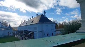 Звенигород. Саввино-Сторожевский монастырь. Трапезная, сахранившаяся часть древнего храма, Троицкая
