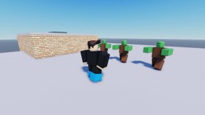 пытался проходить бесконечный режим в hunty zombies