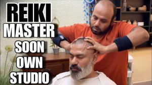 Asmr Hair n head massage by Reiki Master ! Daily dose for stress Relief and for Deep sleep😴 💤
