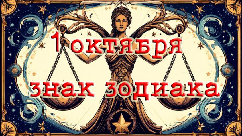 1 октября знак зодиака смотреть онлайн