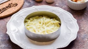 Салат со шпротами