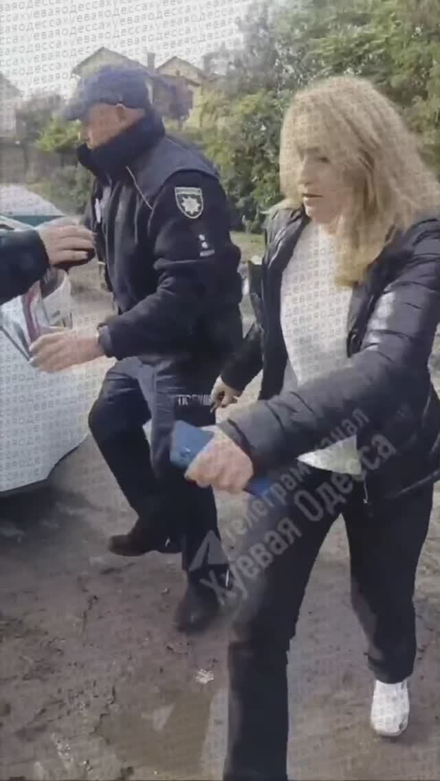 Замес громадян с полицией и ТЦК в Одессе