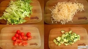 Салат Петушок