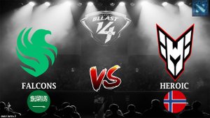 СКИТЕР ВЕРНУЛСЯ И СРАЗУ ЖЕСТКОЕ ПОПАДАЛОВО ДЛЯ ЧЕМПИОНОВ | Falcons vs Heroic (BO1) BLAST Slam 4