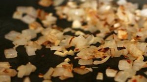 Рагу из цуккини с запеченными яйцами в грибах