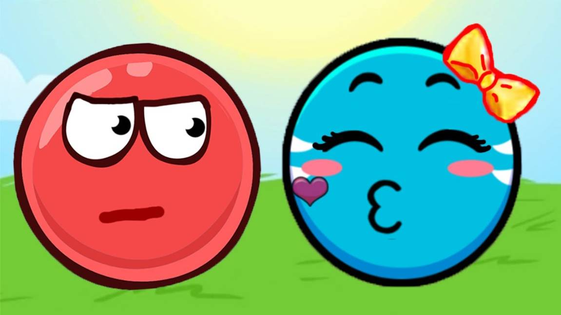 Новый КРАСНЫЙ ШАР, Красныш спасает Соню, мультик игра Детский летсплей