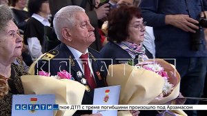 Заслуженных ветеранов Нижегородской области награждали сегодня в усадьбе Рукавишниковых