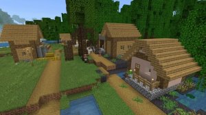 майнкрафт фон (деревня) (10 часть)