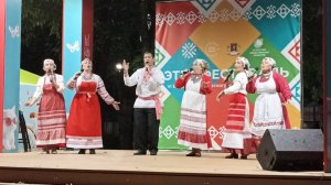 Ансамбль "Сюлэм гур" на VI всероссийском этнофестивале 31.08.2025.