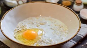 Оладьи из овсяных хлопьев