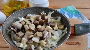 Салат из кальмаров