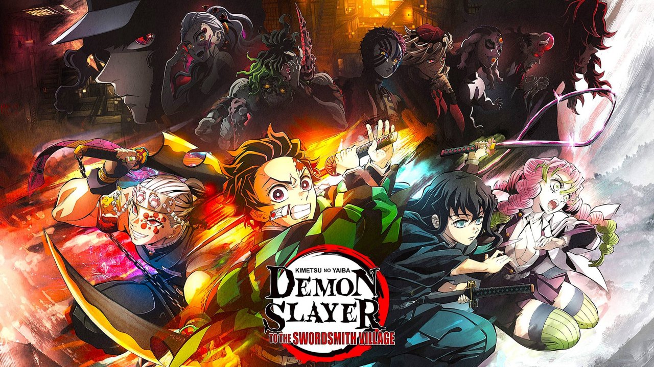 Истребитель демонов: Собрание высших лун и деревня кузнецов (2023) — 3 сезон 4 серия | Клинок