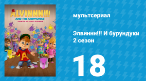 Элвиннн!!! И бурундуки 2 сезон 18 серия (мультсериал, 2016)