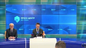 Пресс-конференция генерального директора ФК «Ростов» Игоря Гончарова