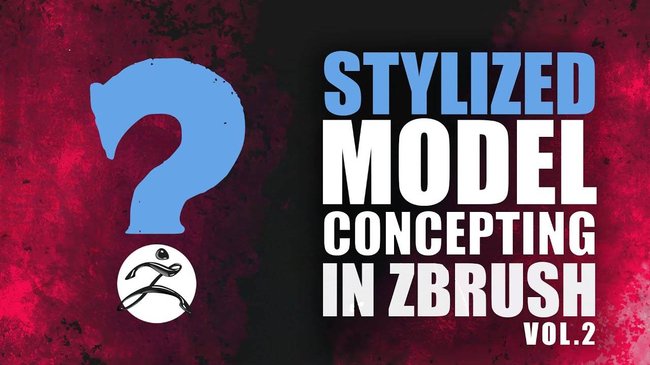 КОНЦЕПТИРОВАНИЕ СТИЛИЗОВАННОЙ МОДЕЛИ В ZBRUSH #zbrush #gamedev #3dgamedevtutorial